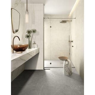 La Arezza 60X120 ซม.กระเบื้องพอร์ซเลน รุ่น The voque light gray (DGD12600LA07) Matt - Hone Random (3pcs /box 2.16 sqm) 4