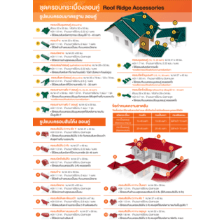 ตราเพชร ครอบหางมน แบบเว้า หลังคาลอนคู่เพชร สีเขียวประกายเพชร 2