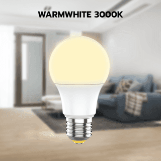 EILON หลอด LED BULB 9W 945lm 3000K E27 รุ่นTP-AB9-4WW แสงวอร์มไวท์  (แพ็ค 4 ชิ้น) 2