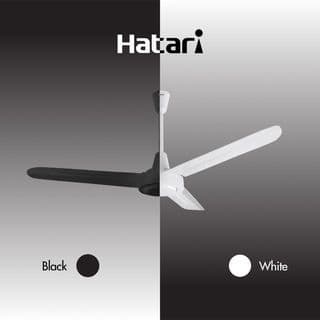 HATARI พัดลมติดเพดาน 48" C48M1 ดำ 4
