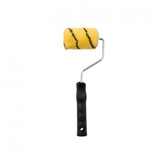 PRO Renovator ลูกกลิ้งทาสีพร้อมด้าม 4นิ้ว (ขนยาว12มม.) รุ่น GBH-RSPR-1 สีเหลือง-ดำ 2