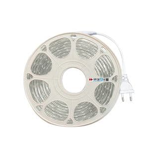 HI-TEK ชุดไฟแอลอีดีเส้นริบบิ้น 2835/120LED 220V 10M แสงขาว 10
