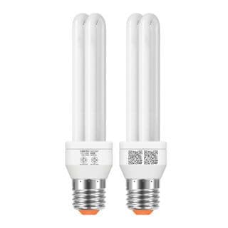 LAMPTAN หลอดไฟตะเกียบ 2U 14W แพ็คคู่ แสงเดย์ไลท์ E27 4