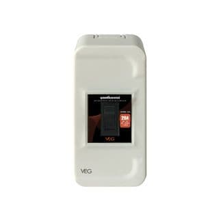 V.E.G. ชุดเซฟตี้เบรคเกอร์ 20A รุ่น GPBB-120  สีดำ