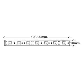 HI-TEK ชุดไฟแอลอีดีเส้นริบบิ้น 2835/120LED 220V 10M RGB รีโมท 8