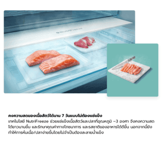 BEKO ตู้เย็น 2 ประตู ขนาด 12 คิว รุ่น RDNT371I40VHFSGW สีกระจกขาว 4
