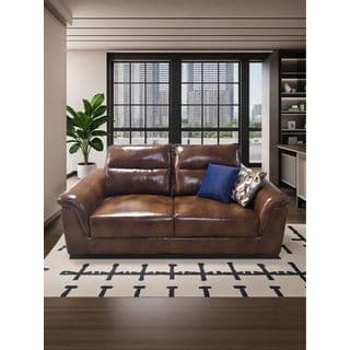 PULITO โซฟา PU 3 ที่นั่ง รุ่น Xandra – 03 ขนาด 95x210x95 ซม.สีน้ำตาลเข้ม 4