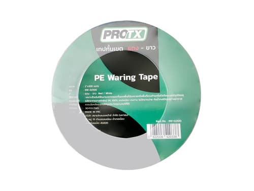 PROTX เทปกั้นเขต รุ่น YB-03500 แดง-ขาว ขนาด 2x100เมตร 7