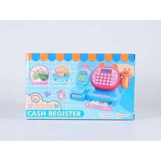 TOYS ของเล่นเครื่องแคชเชียร์คิดเงินพร้อมตะกร้าผลไม้ รุ่น L858-3H ขนาด 28x17x17 ซม. คละสี 2