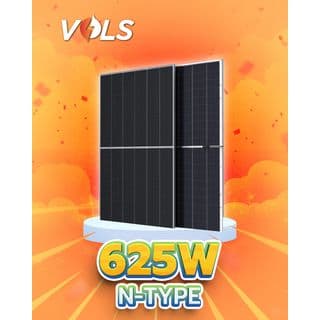 VOLS แผงโซล่าเซลล์  625W MONOCRYSTALLINE รุ่น SP-N16/156HG  N-Type Bifacila 2,465 X 1,134 X 30mm สีดำ 4