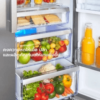 BEKO ตู้เย็น 2 ประตู ขนาด 6.5 คิว รุ่น RDNT200I50HFK สีเทาเข้ม 6