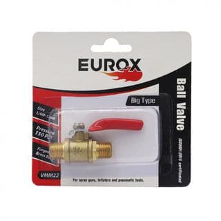 EUROX บอลวาล์ว 2 หุน(ผู้+ผู้) 3