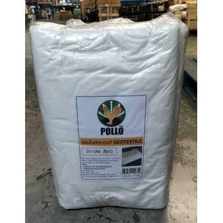 POLLO แผ่นใยสังเคราะห์ GEOTEXTILE 150G/Sq.M 2X10m. สีขาว 3