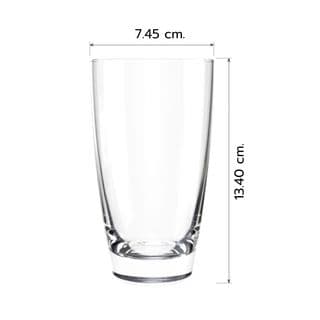 AILO แก้วน้ำดื่ม LUCENT SLIM, 355 มล. 4