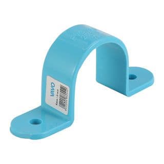 VAVO กิ๊บจับท่อ หนา 1/2" (18) สีฟ้า (แพ็ค20)