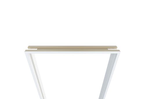 WELLINGTAN วงกบประตู ABS ABS-AF4 80x200 ซม. สีขาว 9