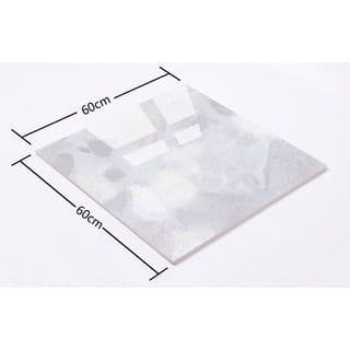 Marbella กระเบื้องพอร์ซเลนปูพื้น 60x60 ซม. รุ่น เมขลา ไวท์ คลาสสิก XD6200 ผิวเงา  (4P) 6