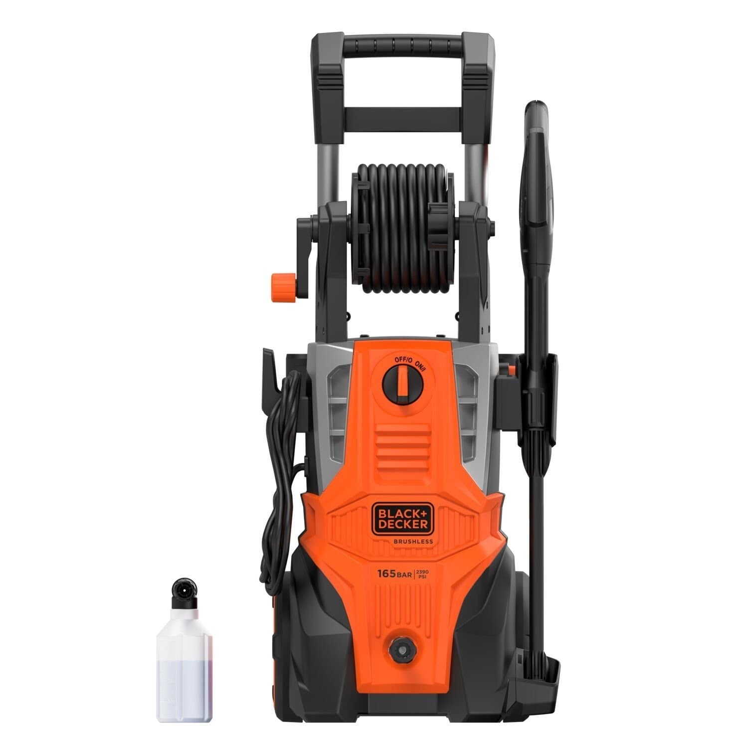 BLACK+DECKER เครื่องฉีดน้ำแรงดันสูง 165 บาร์ 2100W BEPWB2400TH-B1 4