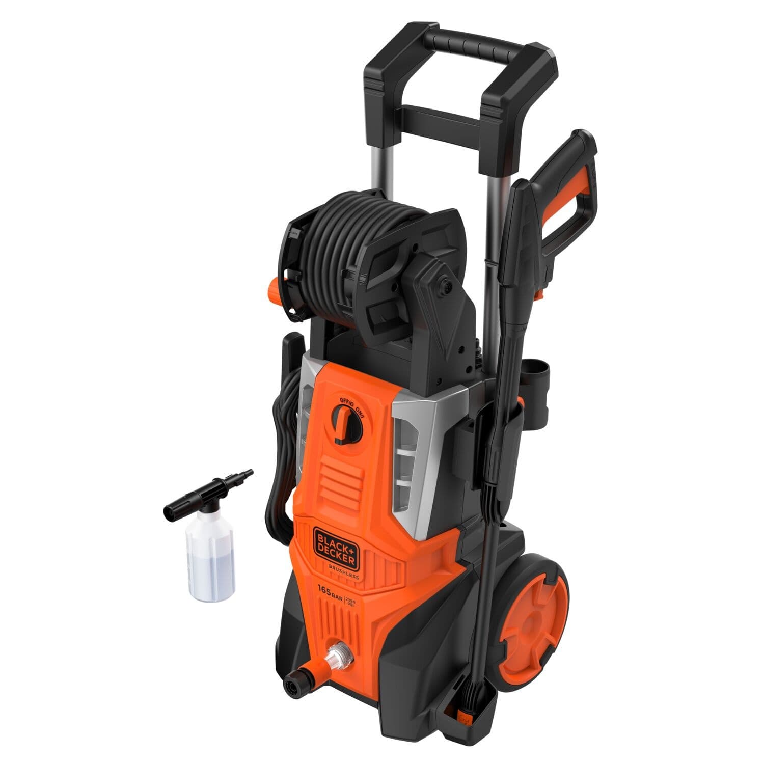 BLACK+DECKER เครื่องฉีดน้ำแรงดันสูง 165 บาร์ 2100W BEPWB2400TH-B1 5