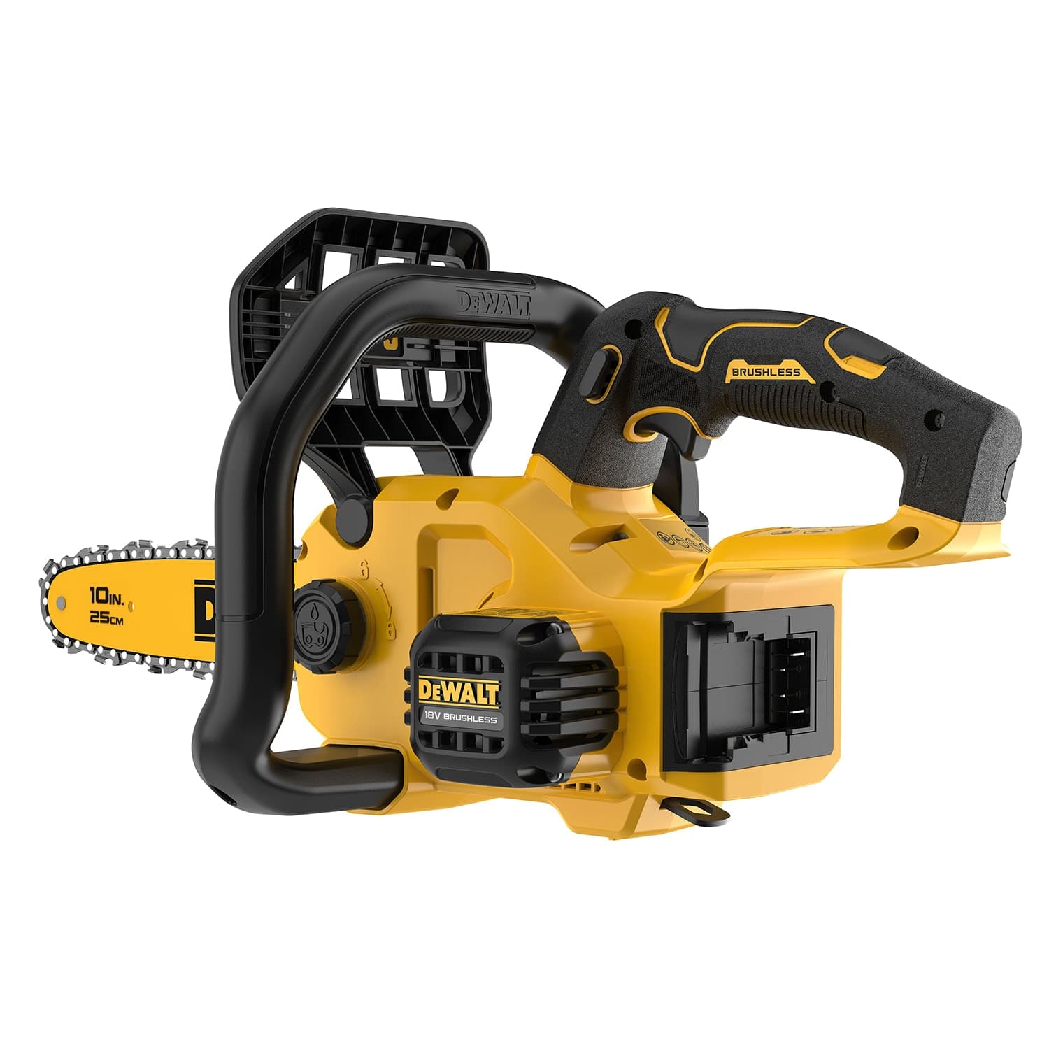DEWALT เลื่อยโซ่ขนาด 10 นิ้ว 20V DCMCS565N-B1 เฉพาะตัวเครื่อง 4