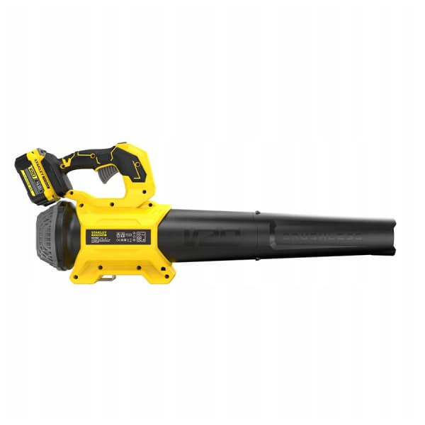 STANLEY เครื่องเป่าลมไร้สาย V20  SBBL730M1-B1 พร้อมแบตเตอรี่ 4AH และ แท่นชาร์จ 2