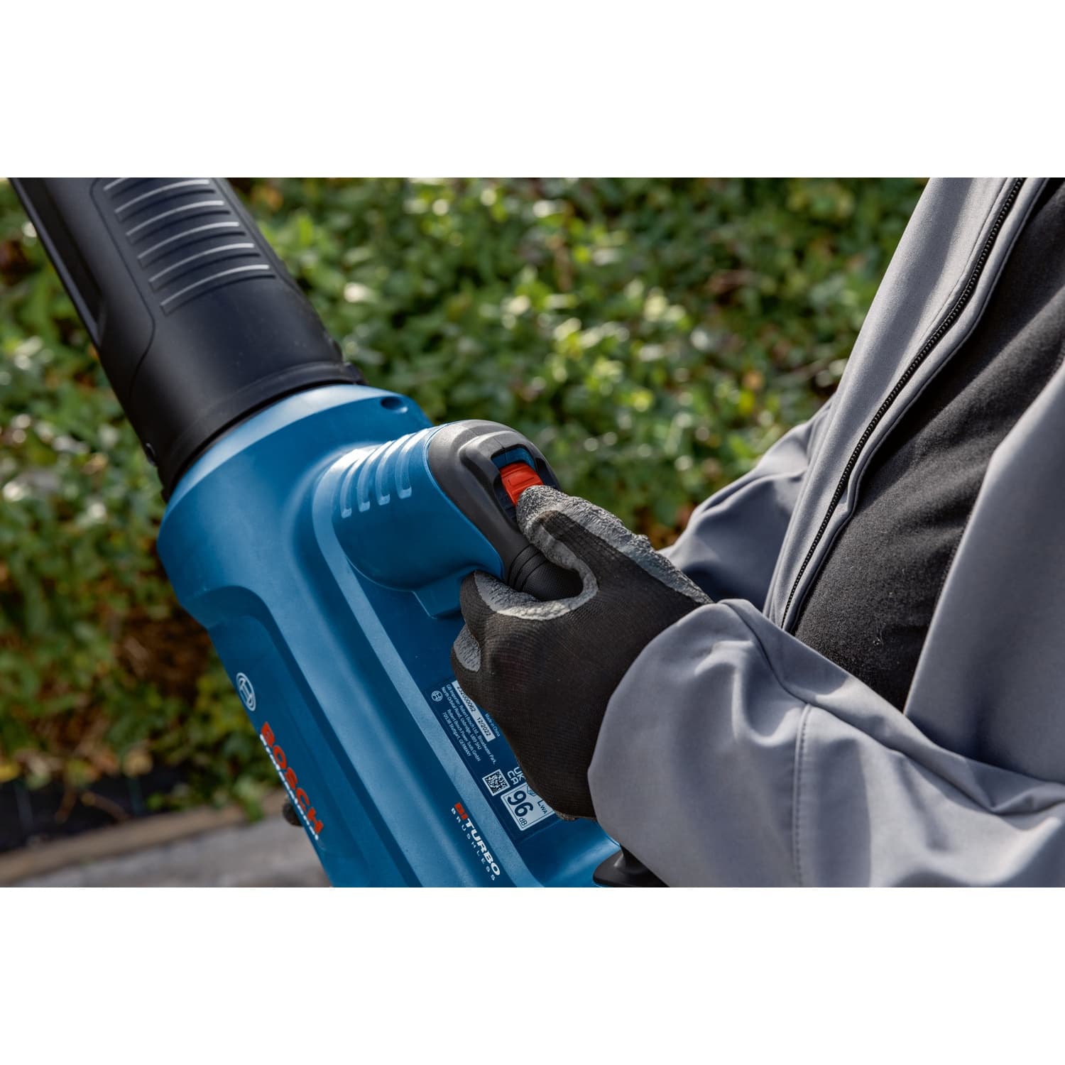 BOSCH เครื่องเป่าใบไม้ ไร้สาย 18V Bi-Turbo รุ่น GBL18V-750 (เฉพาะเครื่อง) 8