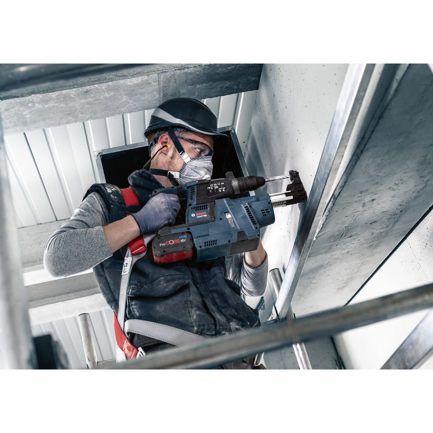 BOSCH ดอกโรตารี่ SDS Plus-PRO 5x ขนาด 6.5x50/160 6