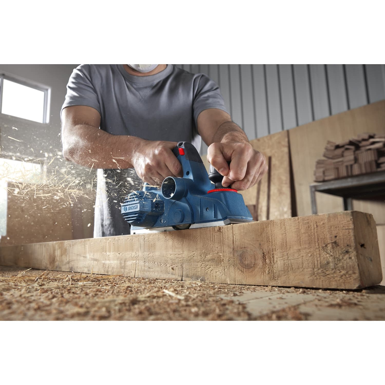BOSCH กบไฟฟ้า 630w 3นิ้ว รุ่น GHO16-82 7