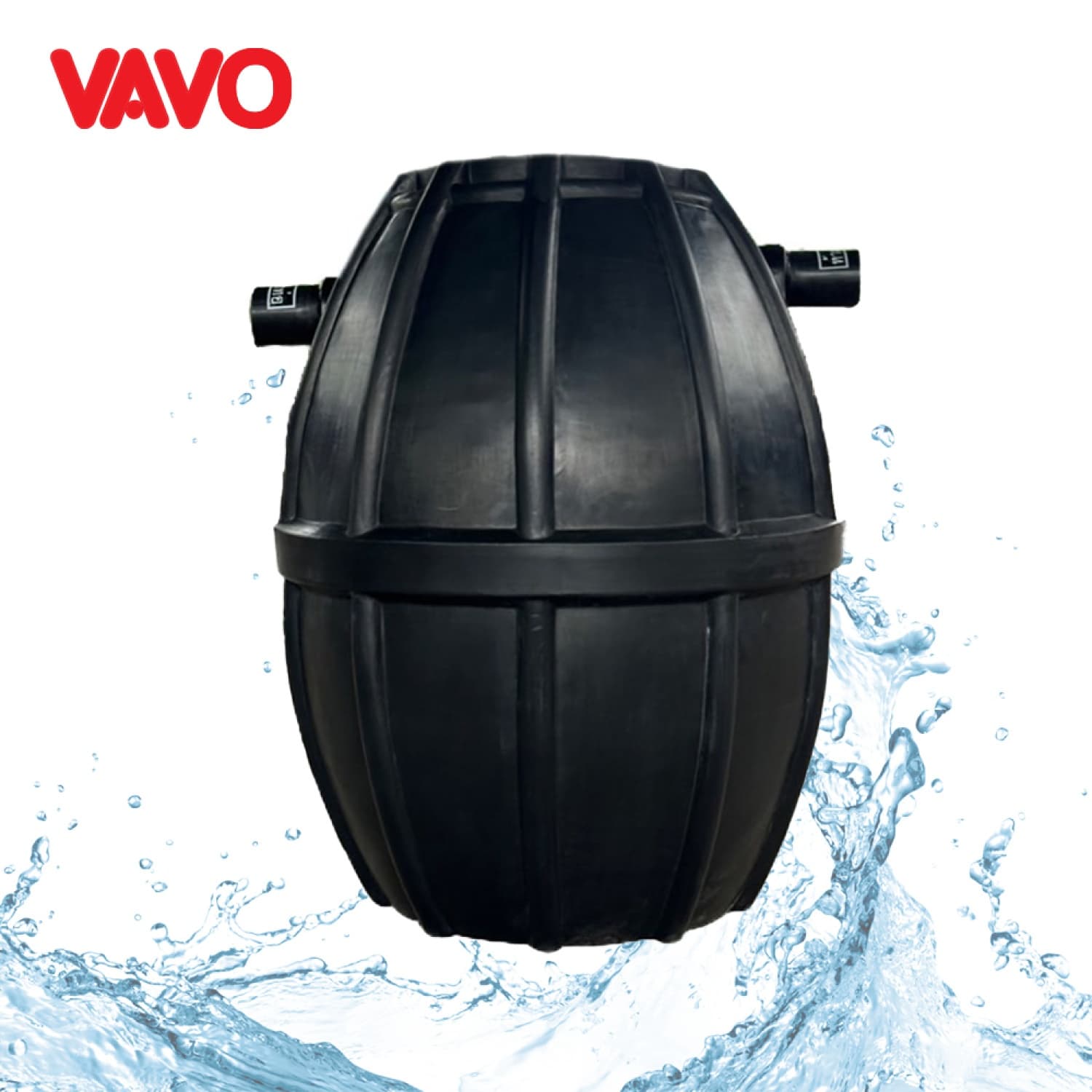 VAVO ถังบำบัดน้ำเสีย 600L รุ่น KING ทรงสูง 2