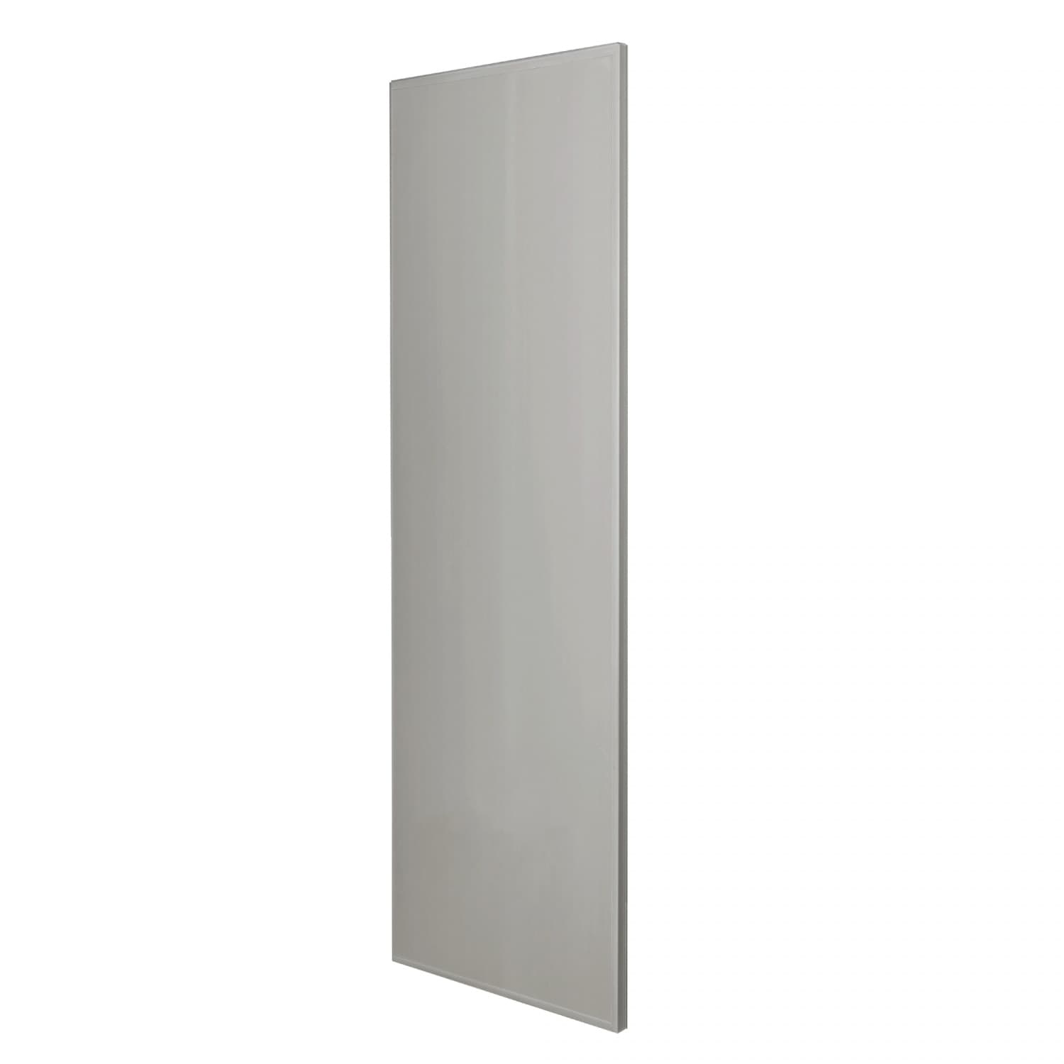 WELLINGTAN ประตูพีวีซีพร้อมวงกบบานทึบ รุ่น W1 70x180 ซม. สีเทา (ไม่เจาะลูกบิด) 4