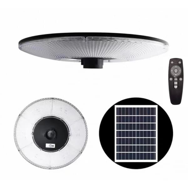 EILON โคมไฟสนาม UFO โซลาร์เซลล์ พร้อมรีโมท 2000W รุ่น ETYD-CGQF-2000DL แสงเดย์ไลท์ (เฉพาะตัวโคม) 7