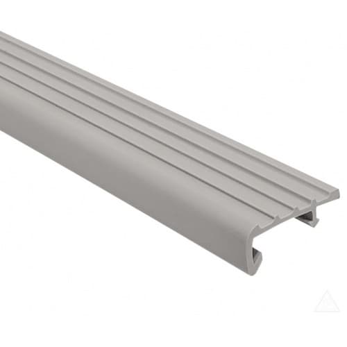 SUCCESS จมูกบันได PVC หน้ากว้าง 38 มม. ยาว 2 เมตร รุ่น L38SS สีเทา