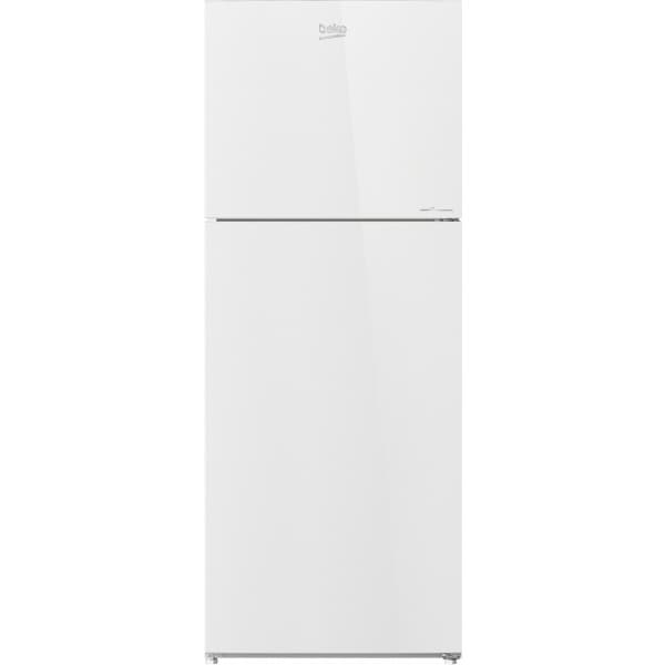 BEKO ตู้เย็น 2 ประตู ขนาด 12 คิว รุ่น RDNT371I40VHFSGW สีกระจกขาว 8