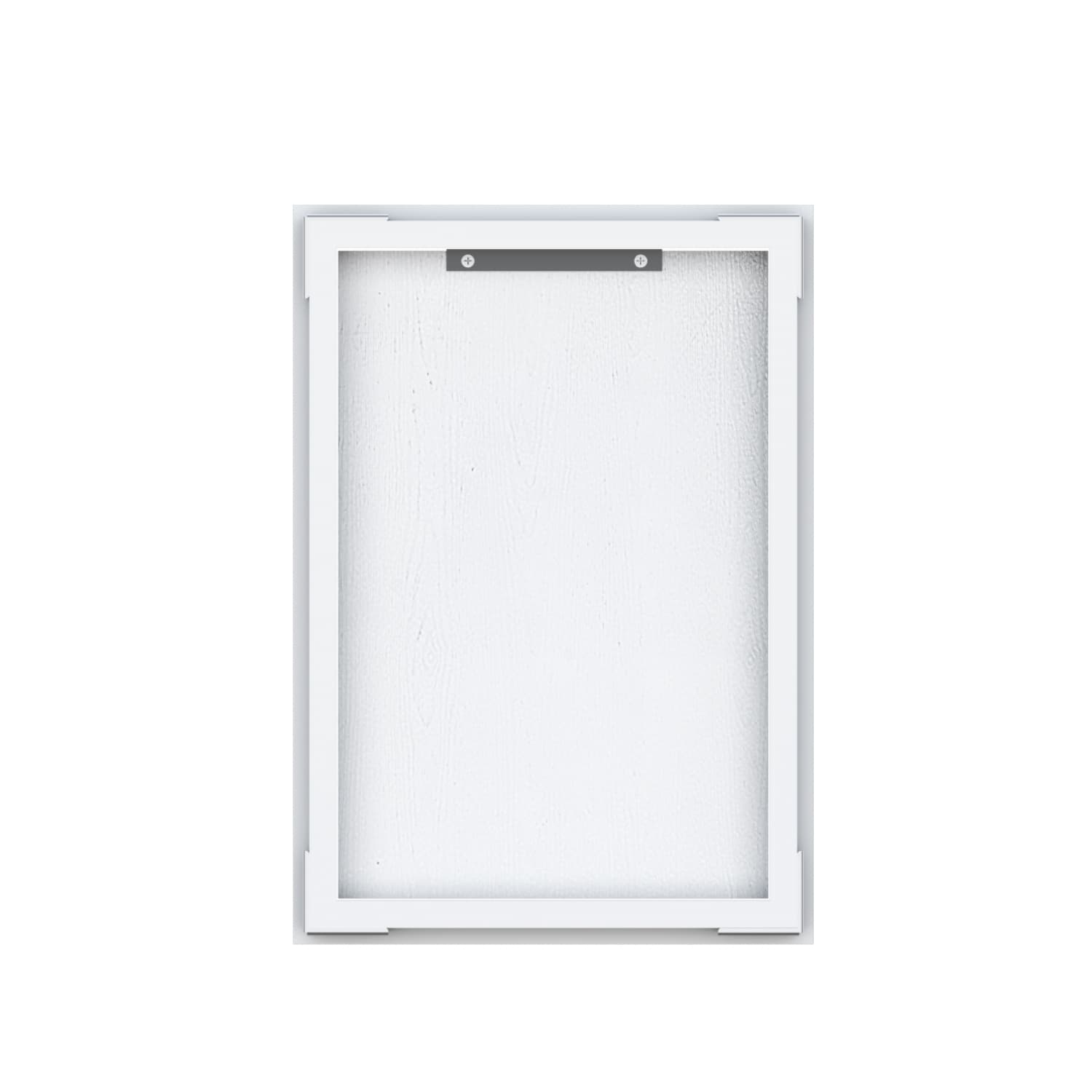 CLOSE Lumine  บานซิงค์เดี่ยว uPVC  45x66 ซม. เซาะร่อง สีเพียวไวท์ 3