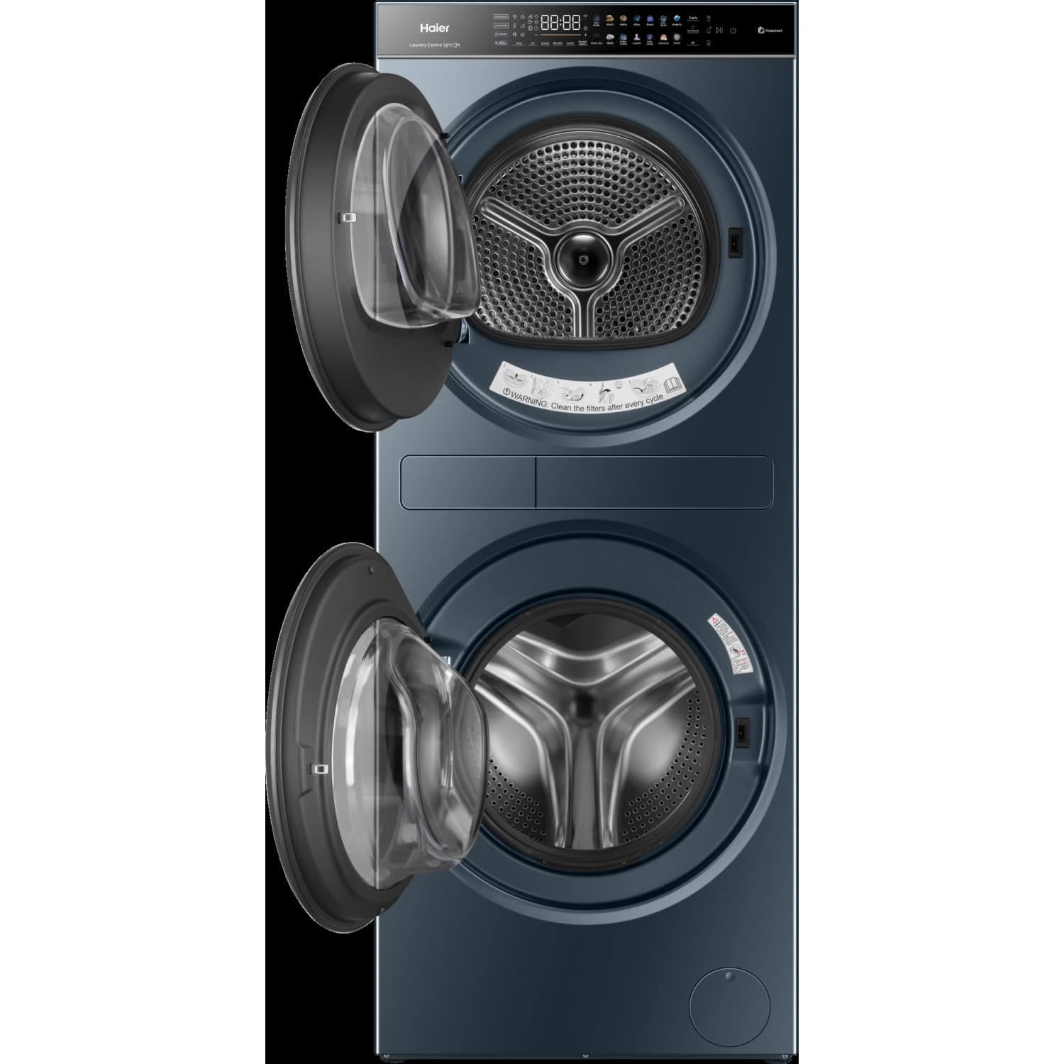 HAIER เครื่องซักผ้า/อบผ้า ขนาด 14/13 กก. รุ่น HWD140-BD14LCGNU1 สีดำ 3