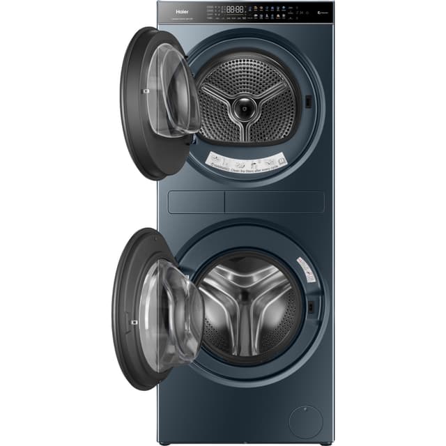 HAIER เครื่องซักผ้า/อบผ้า ขนาด 14/13 กก. รุ่น HWD140-BD14LCGNU1 สีดำ