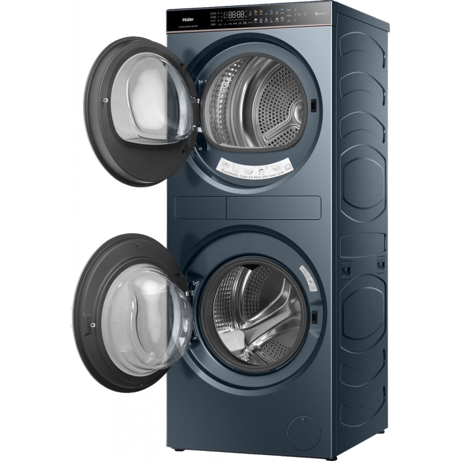 HAIER เครื่องซักผ้า/อบผ้า ขนาด 14/13 กก. รุ่น HWD140-BD14LCGNU1 สีดำ 7