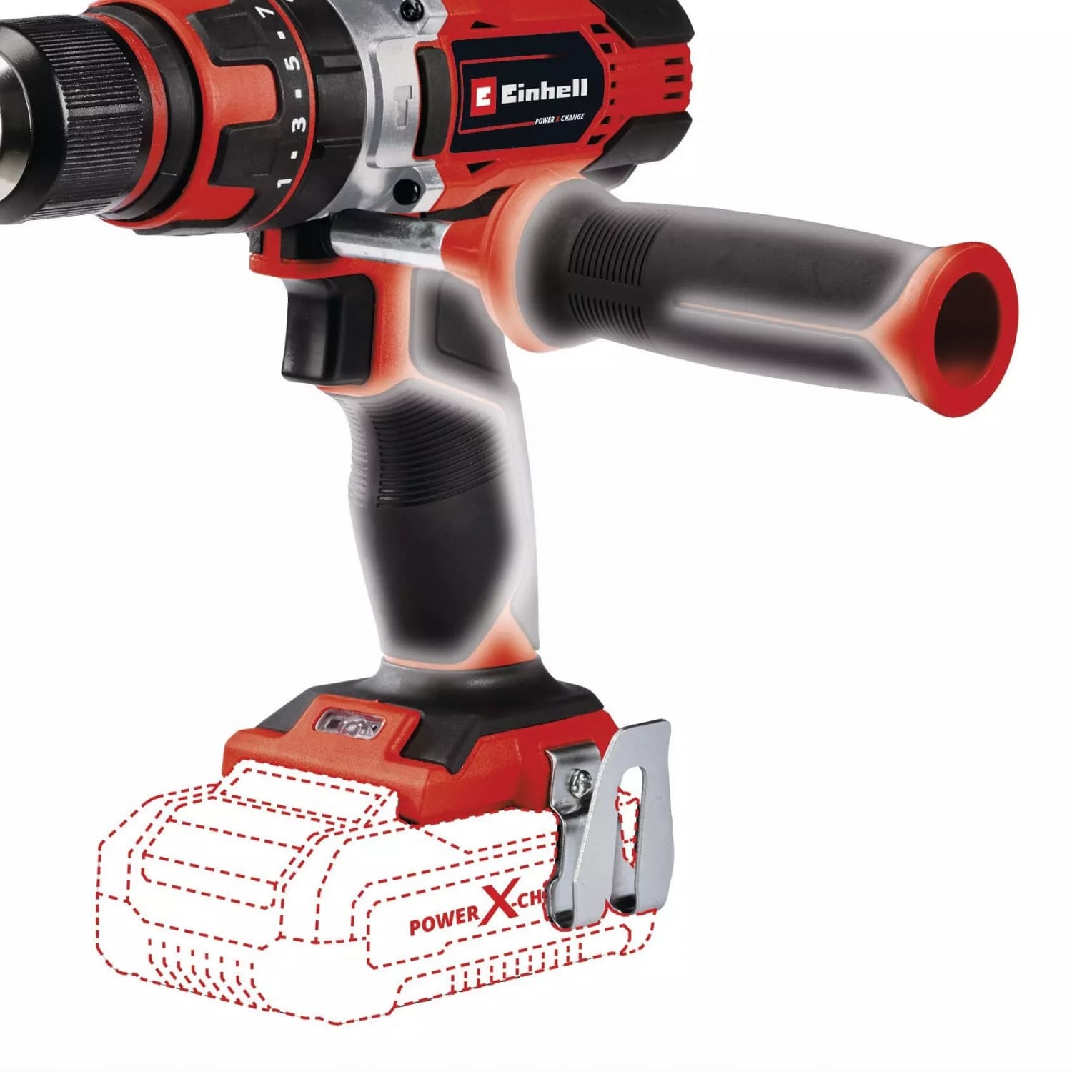 Einhell สว่านกระแทกไร้สาย 18V 48Nm. รุ่น TE-CD 18/48 Li-i Solo (เครื่องเปล่า) 5