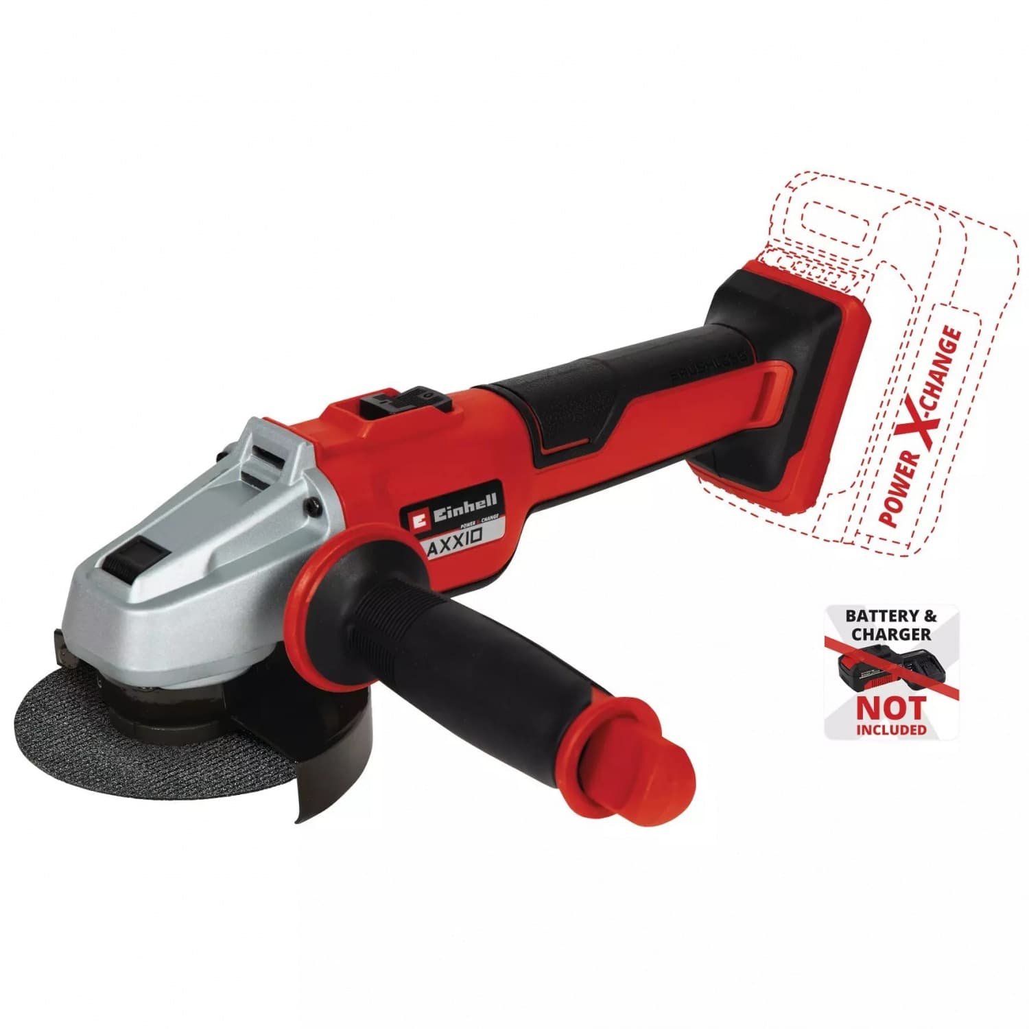Einhell เครื่องเจียรไร้สาย ขนาด 18V ความกว้างใบตัด 100mm. รุ่น AXXIO 18/100 Solo