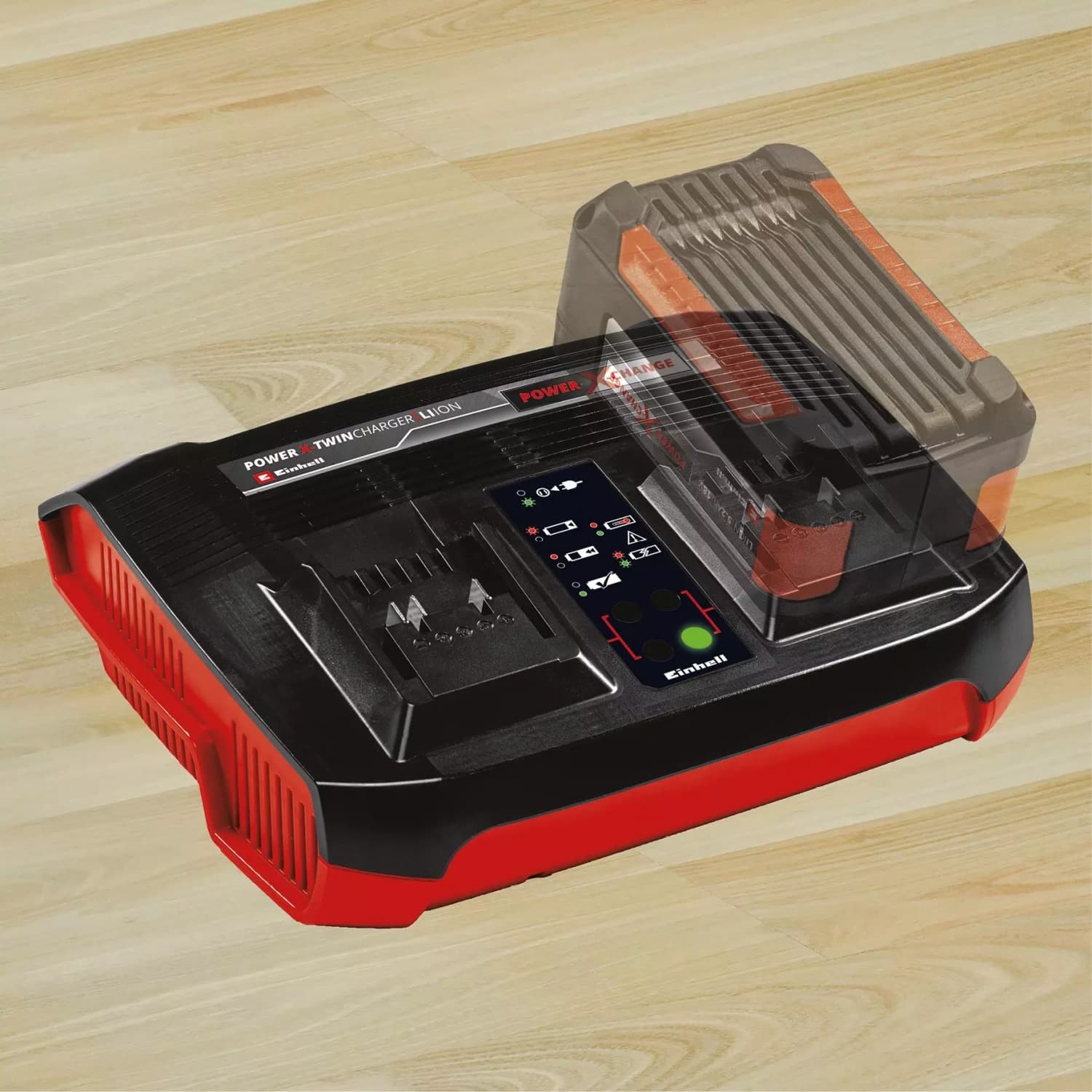 Einhell เครื่องชาร์จแบตเตอรี่ ขนาด 3A 2ช่อง รุ่น Power X-Twincharger 3A 4