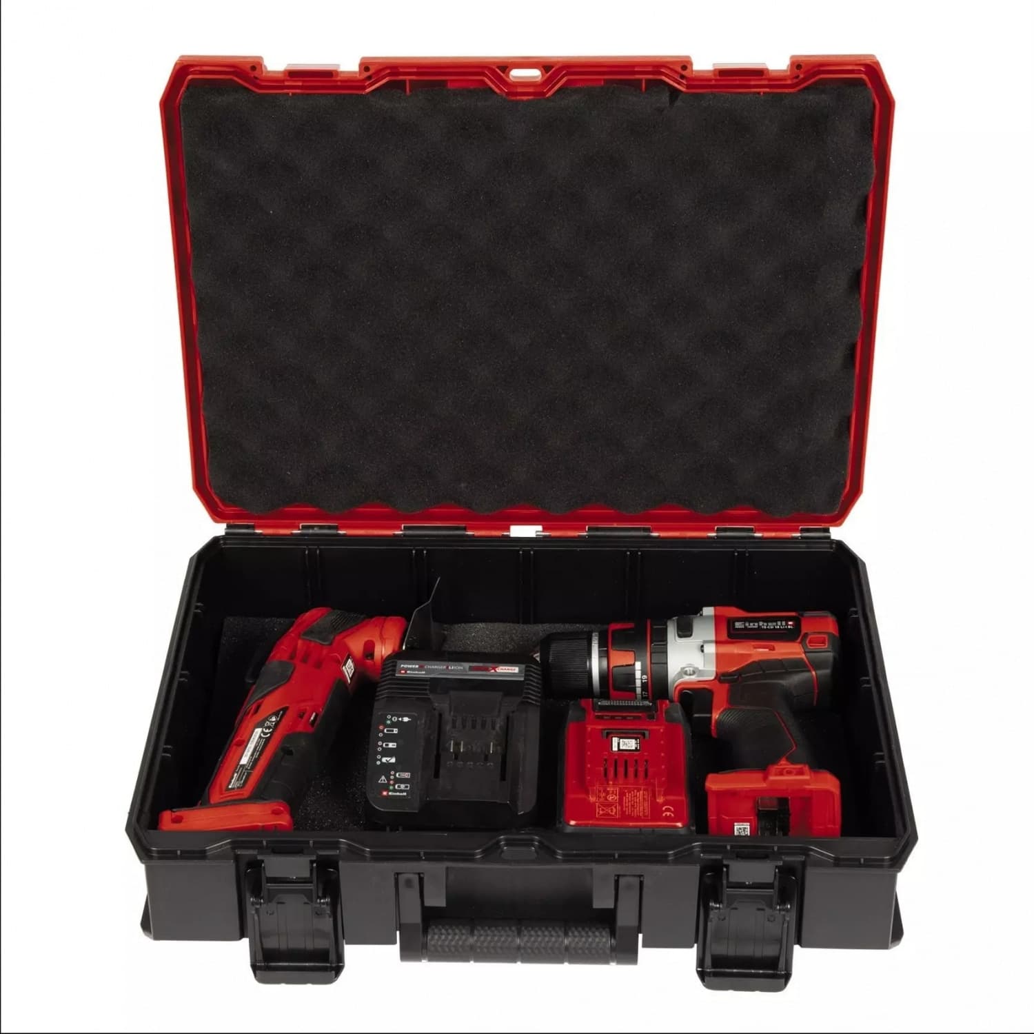 Einhell กล่องเครื่องมือพลาสติกไซส์ S-F รุ่น E-Case S-F incl. Grid Foam 5