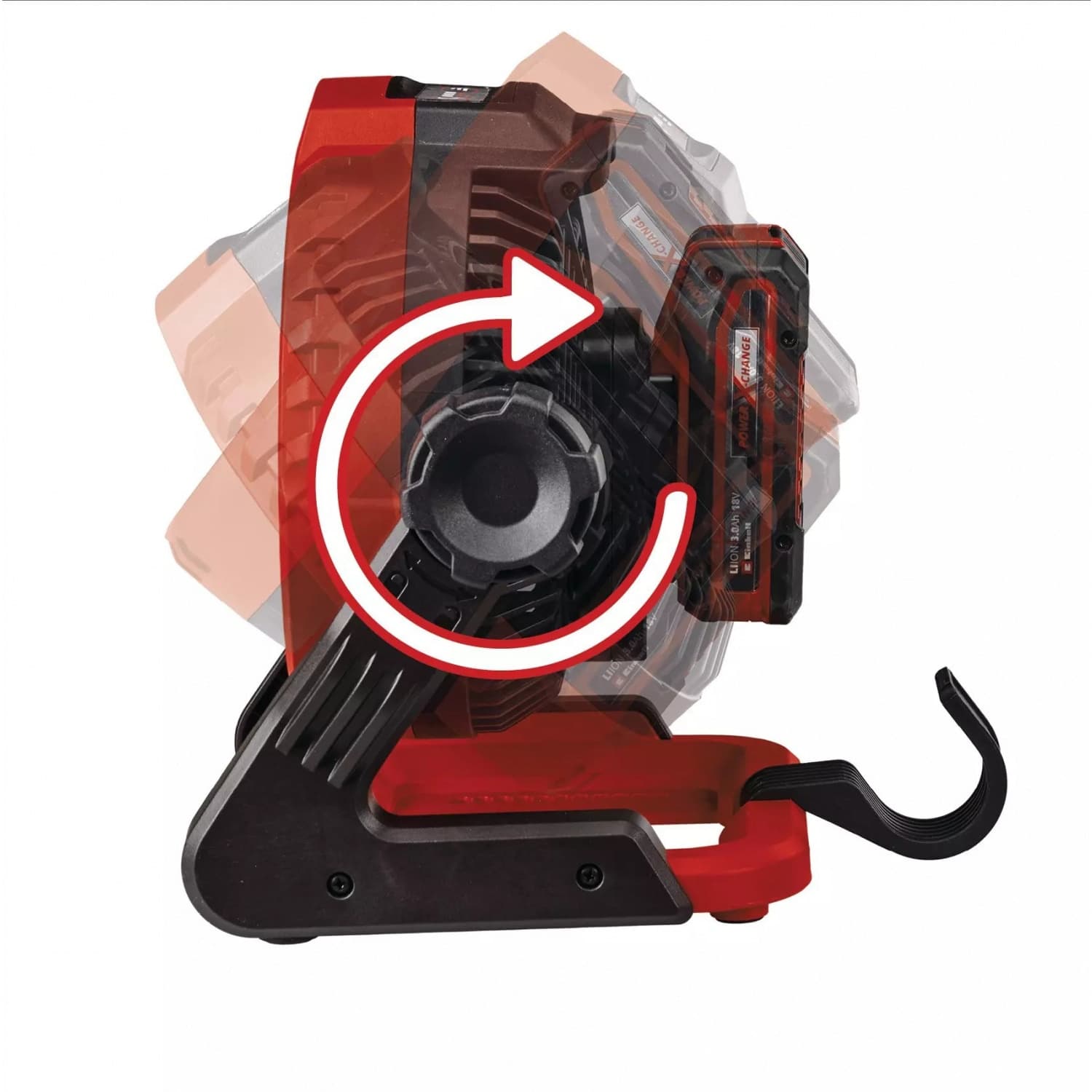 Einhell พัดลมไร้สาย ขนาด 18V ความเร็ว 2200รอบ/นาที รุ่น GE-CF 18/2200 Li Solo 3