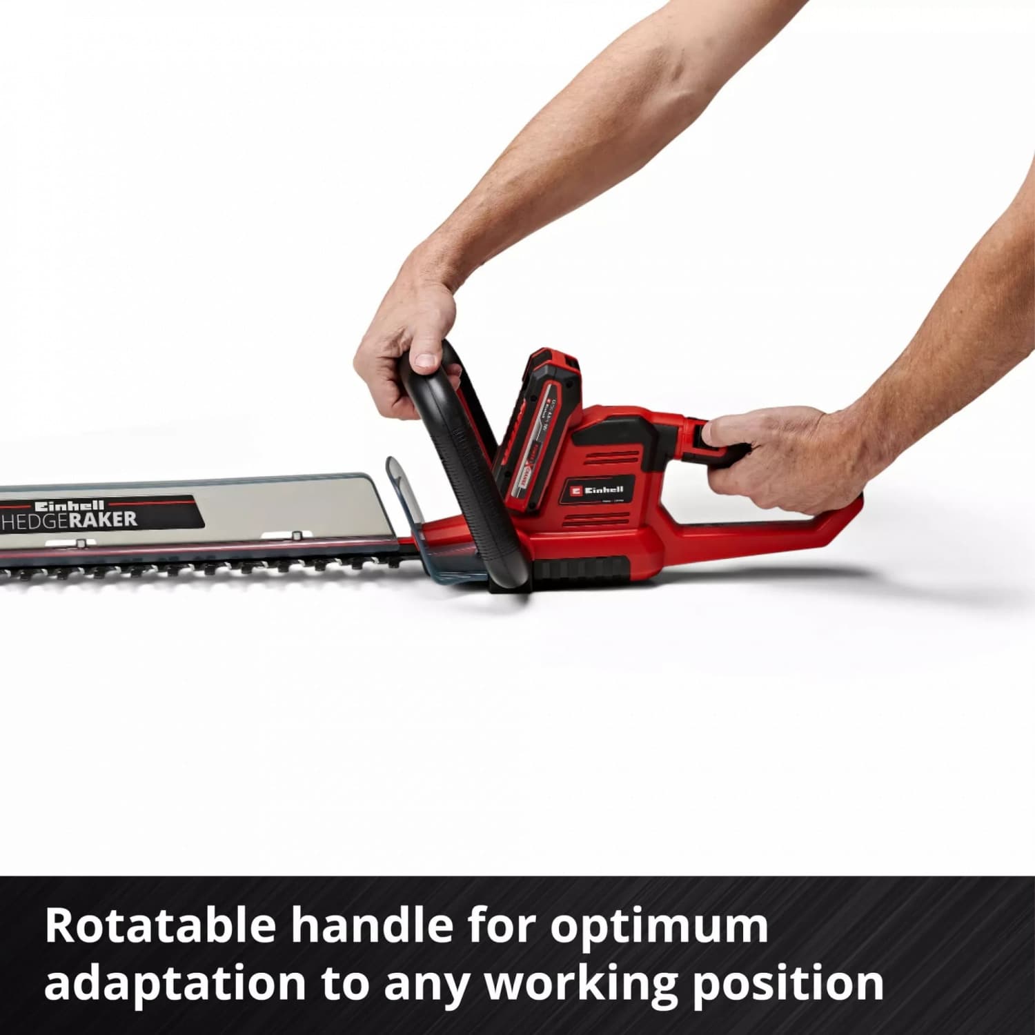 Einhell เครื่องตัดแต่งพุ่มไม้ไร้สาย ขนาด 18V ความยาวการตัด 60cm. Einhell รุ่น GE-CH 18/60 Li Solo 5