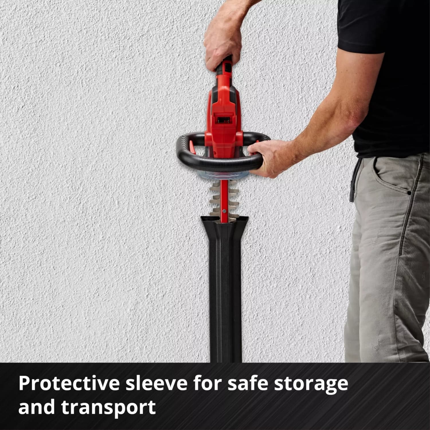 Einhell เครื่องตัดแต่งพุ่มไม้ไร้สาย ขนาด 18V ความยาวการตัด 60cm. Einhell รุ่น GE-CH 18/60 Li Solo 6