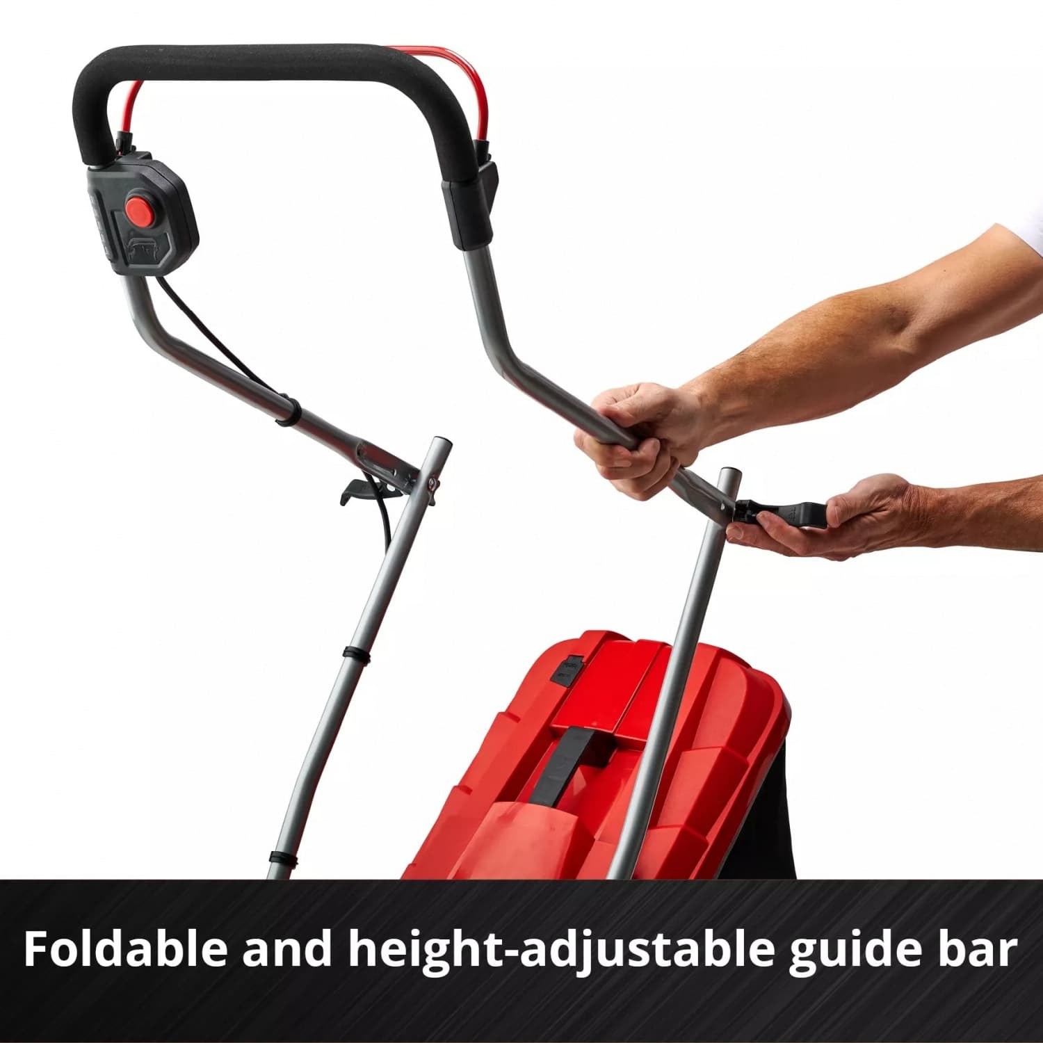 Einhell เครื่องตัดหญ้าไร้สายแบบรถเข็น ขนาด 18V เส้นผ่าศูนย์กลางการตัด 33cm. รุ่น GE-CM 18/33 Li Brushless Solo 7