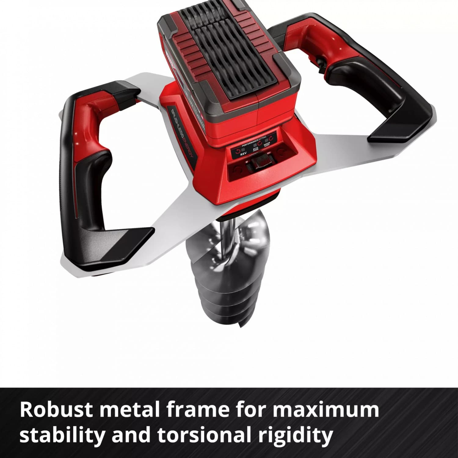 Einhell เครื่องเจาะดินไร้สาย ขนาด 18V เส้นผ่านศูนย์กลางสว่านเจาะดิน 150มม. รุ่น GP-EA 18/150 Li Brushless Solo 4