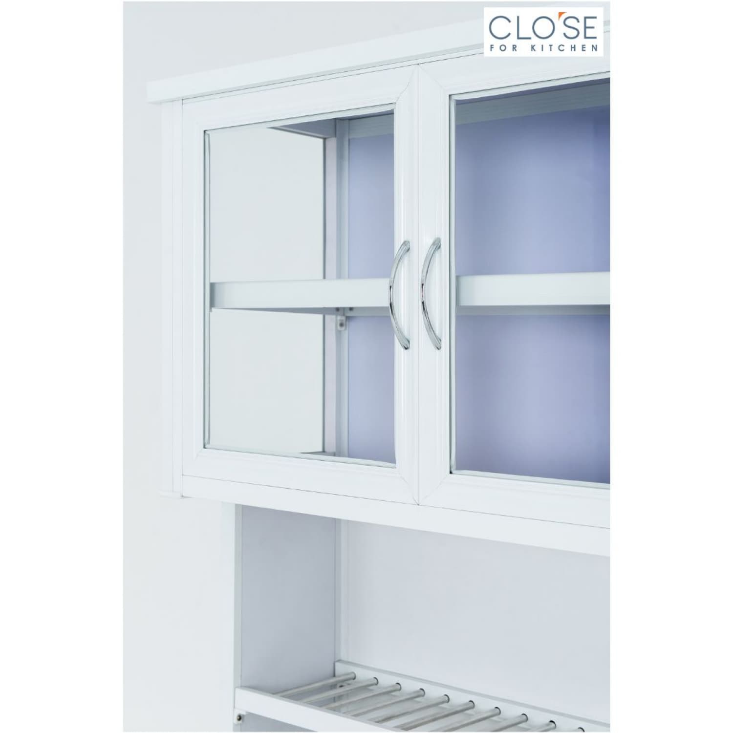 CLOSE ชุดครัวท๊อปอ่างซิงค์ หินแกรนิต รุ่น Glory-NT126 ขนาด 120.5 x 53 x 190 ซม. สีขาว 6