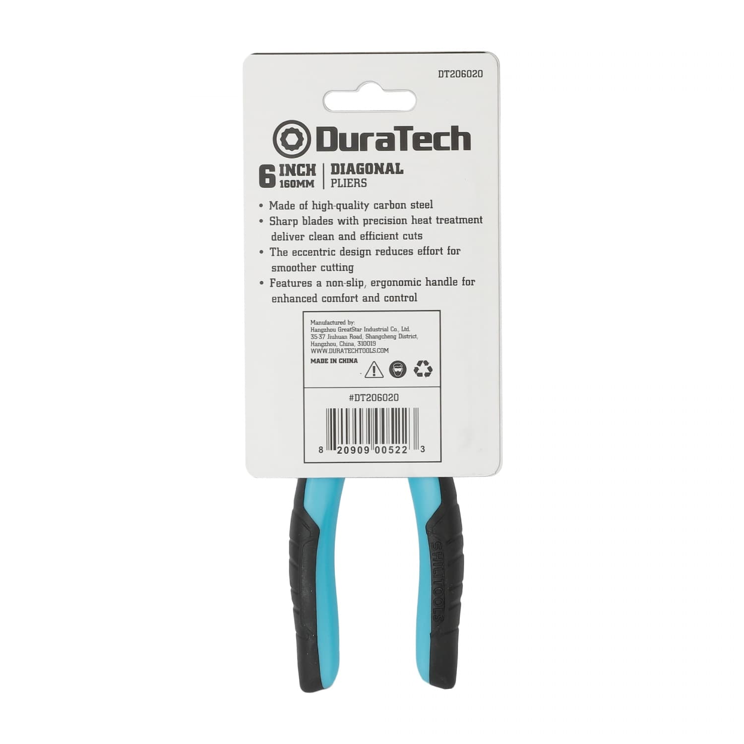 Duratech คีมปากเฉียง CR - V ขนาด 6 นิ้ว รุ่น DT206020 2