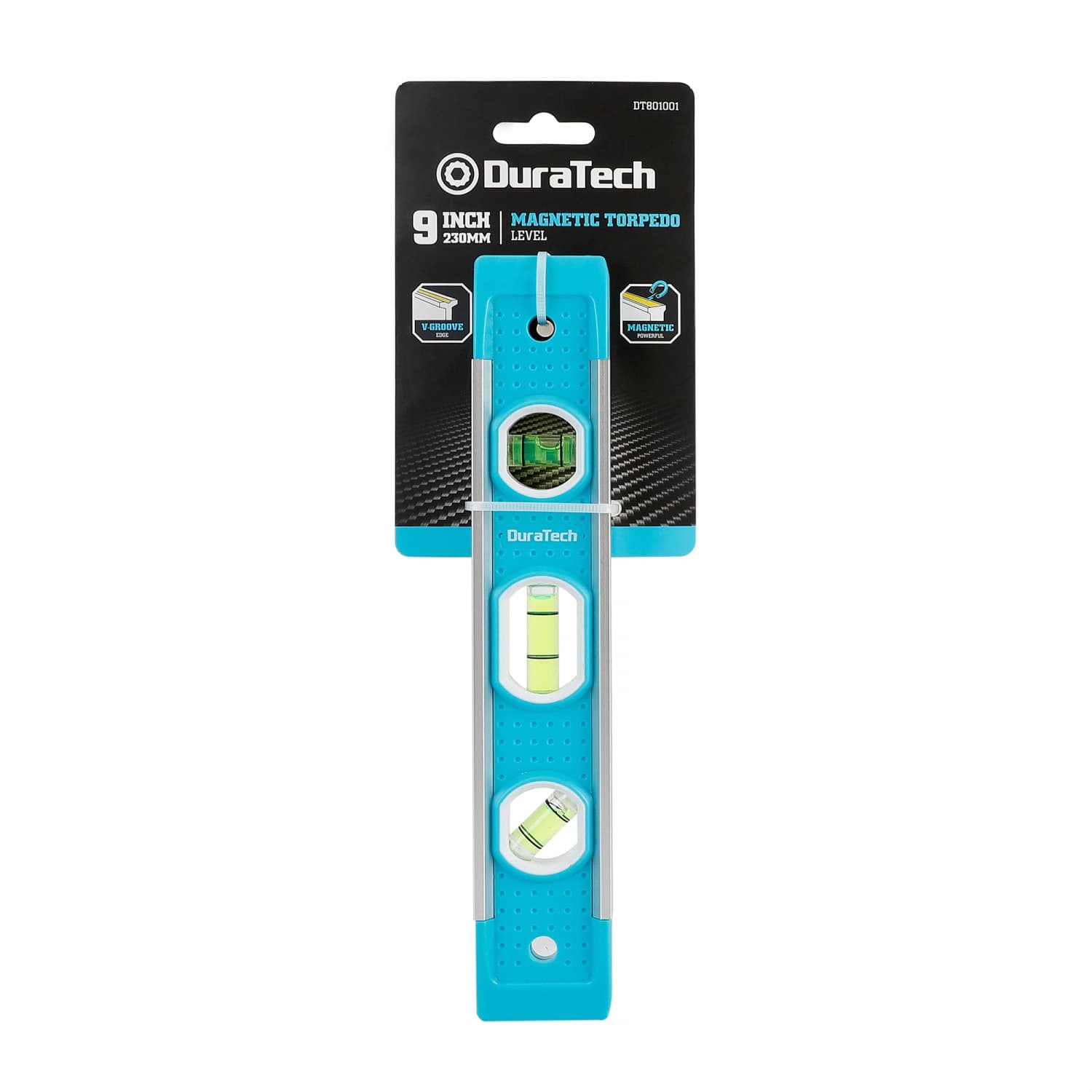 Duratech ระดับน้ำทรงตอปิโด แม่เหล็ก ขนาด 9 นิ้ว รุ่น DT801001