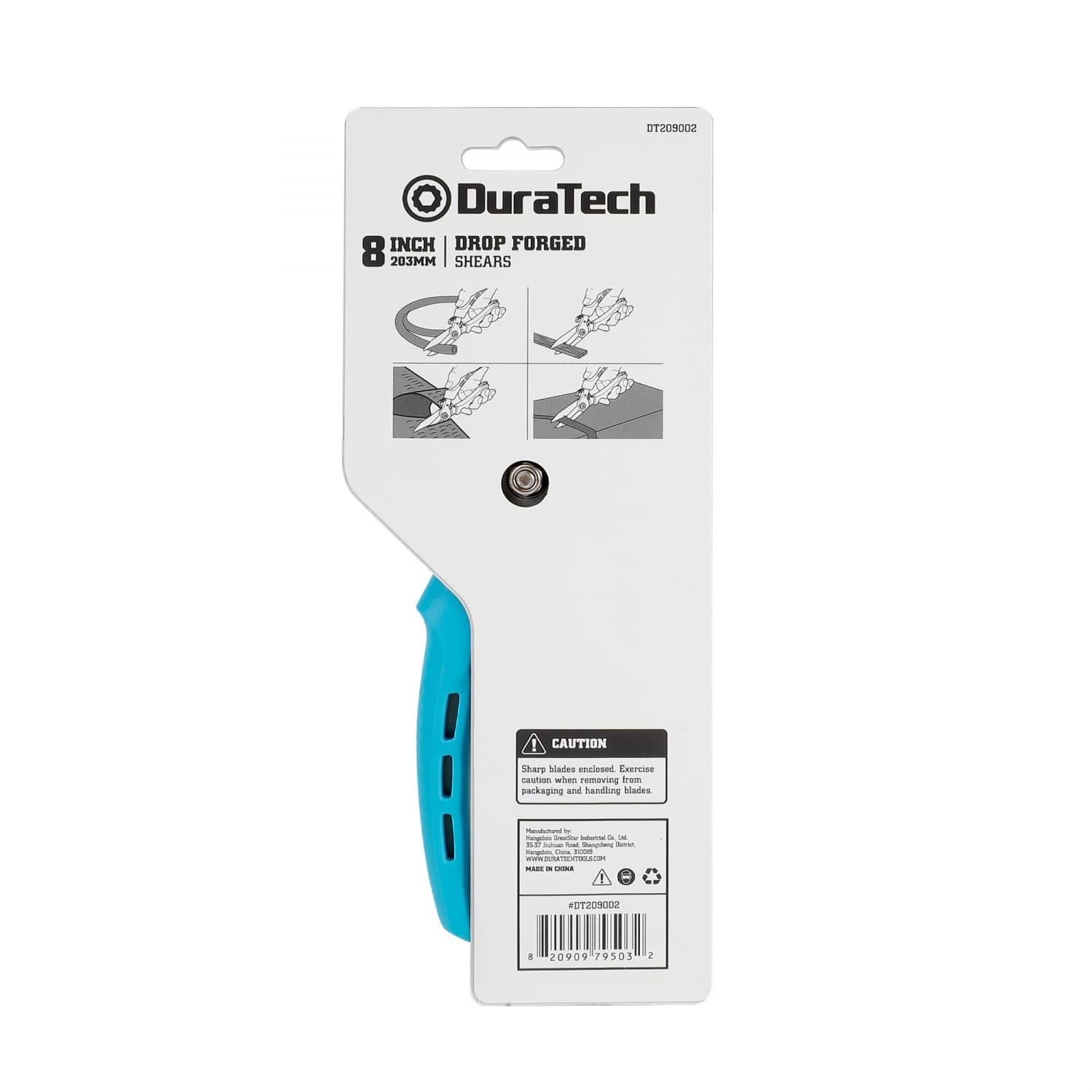 Duratech กรรไกรตัดโลหะ ขนาด 8 นิ้ว รุ่น DT209002 2